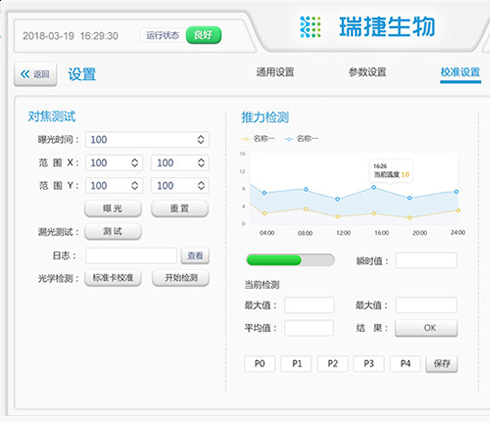 瑞捷生物化學(xué)發(fā)光分析儀交互優(yōu)化和界面設(shè)計