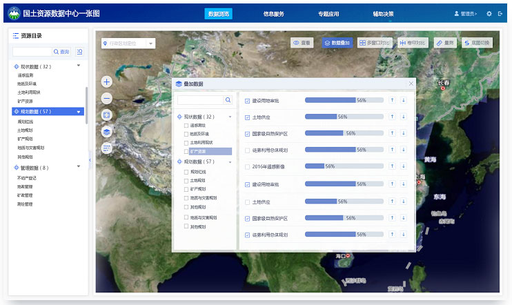 國土資源數(shù)據(jù)界面設(shè)計